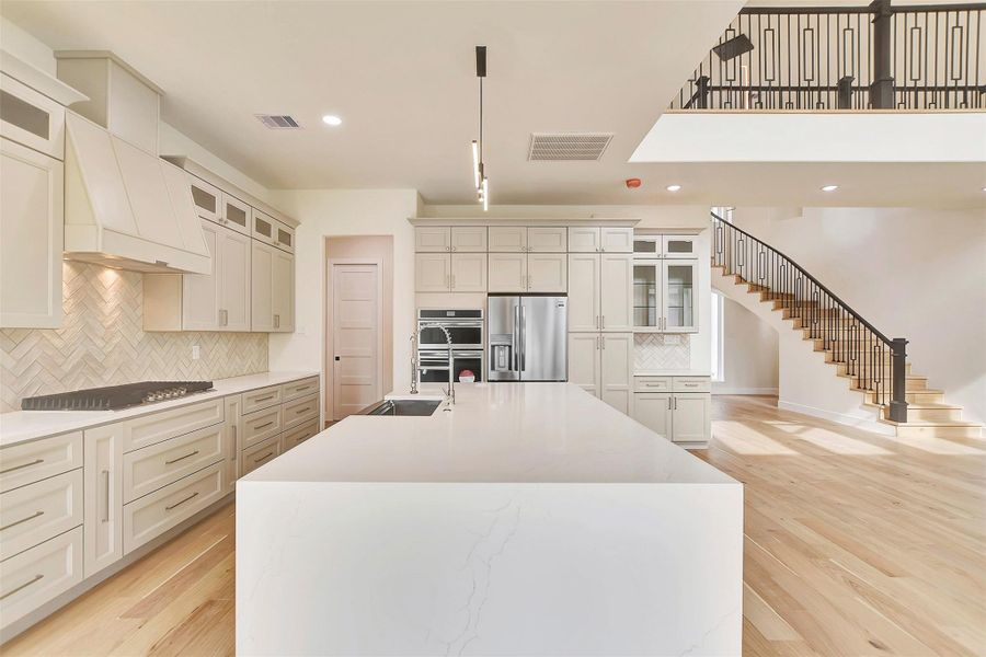 Furnished interior view inside a new home in , Houston (Image 15). Furnished interior view inside a new home in , Houston (Image 15).