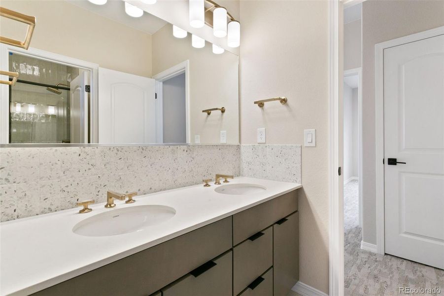 Furnished interior view inside a new home in , Colorado Springs (Image 12).