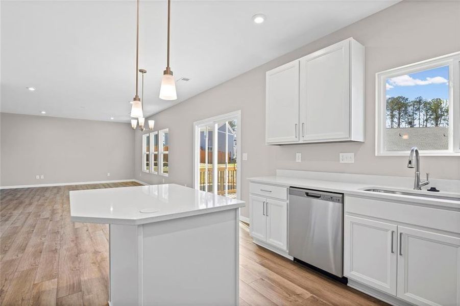 Furnished interior view inside a new home in Sage Woods, Dallas (Image 10).
