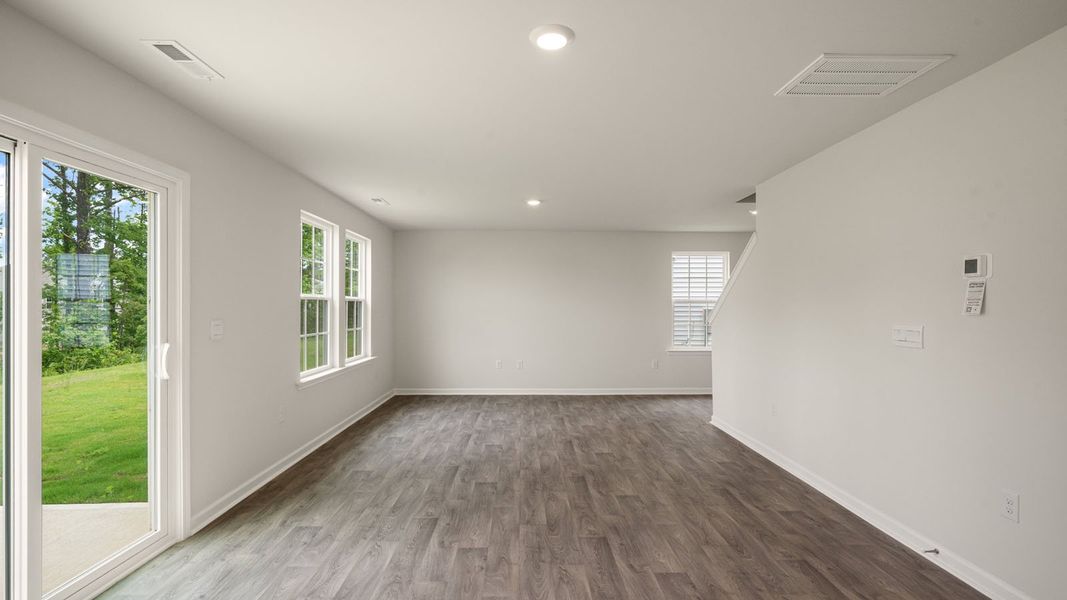 Spacious, unfurnished interior of a new home in Faircrest, Greensboro (Image 14). Spacious, unfurnished interior of a new home in Faircrest, Greensboro (Image 14).