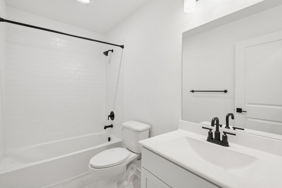 Hall bath 2 (*Photo not of actual home and used for illustration purposes only.) Hall bath 2 (*Photo not of actual home and used for illustration purposes only.)