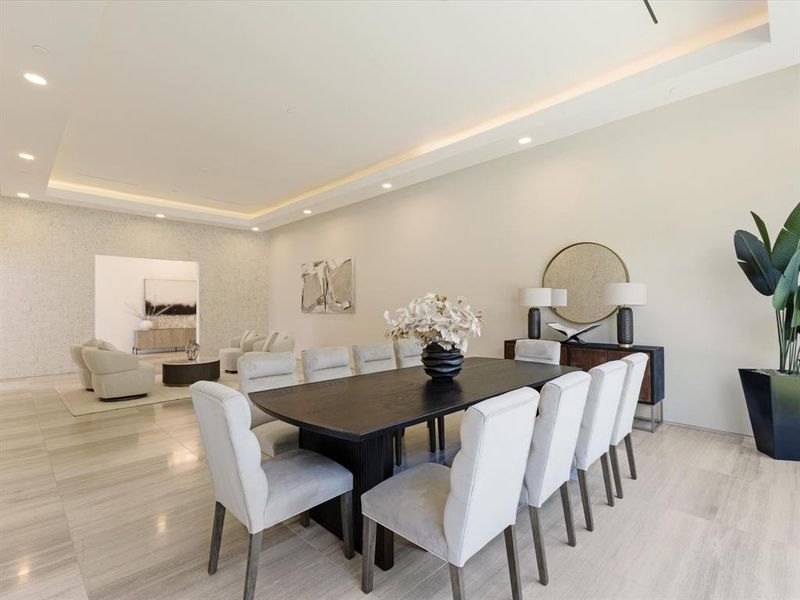 Furnished interior view inside a new home in , Dallas (Image 12). Furnished interior view inside a new home in , Dallas (Image 12).