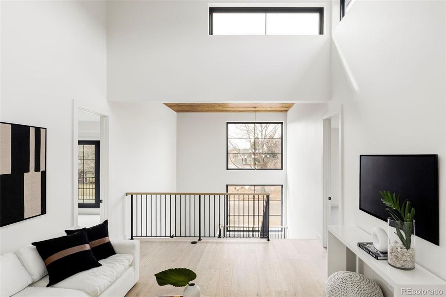 Furnished interior view inside a new home in , Denver (Image 11). Furnished interior view inside a new home in , Denver (Image 11).