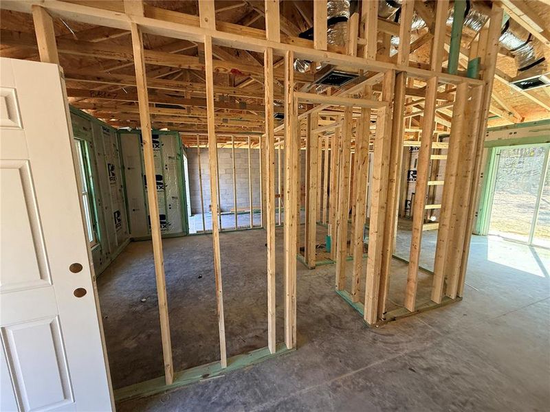 In-progress construction of a new home in , Dunnellon, FL (Image 5).