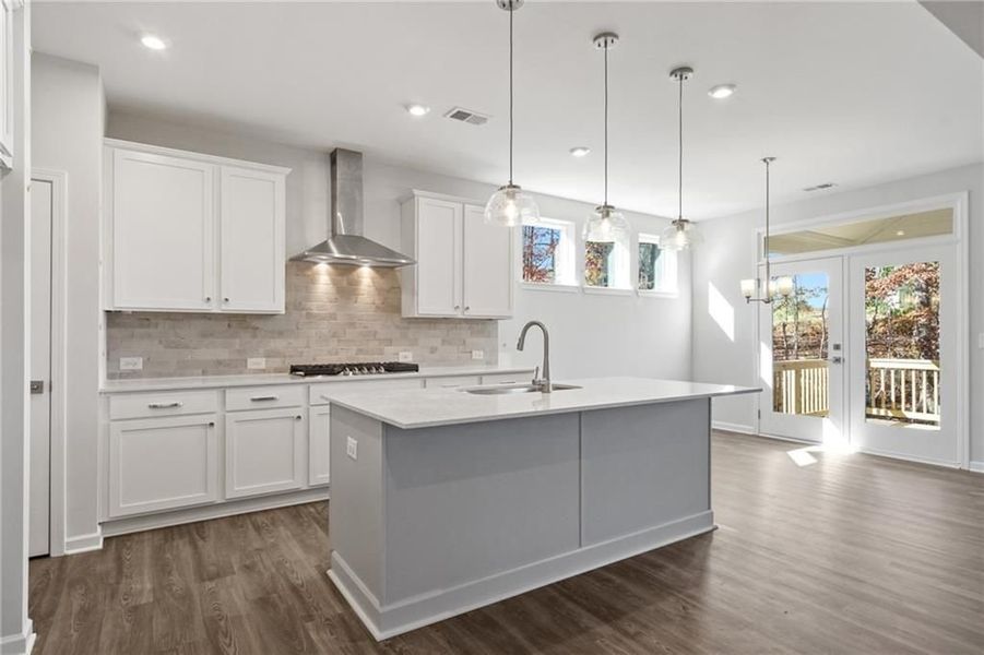 Furnished interior view inside a new home in Riverwood, Dallas (Image 57).