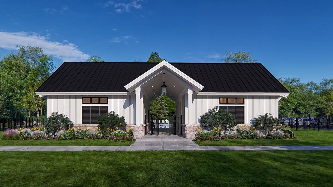 Front exterior of a new home in , Summerville, SC, highlighting curb appeal (Image 20).