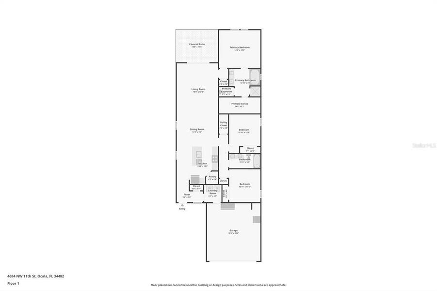 2D floor plan layout of this home in Heath Preserve: Heath Preserve - The Enclave, Ocala, FL (Image 5). 2D floor plan layout of this home in Heath Preserve: Heath Preserve - The Enclave, Ocala, FL (Image 5).
