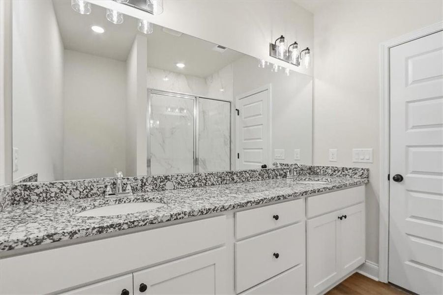 Furnished interior view inside a new home in , Lavonia (Image 10).