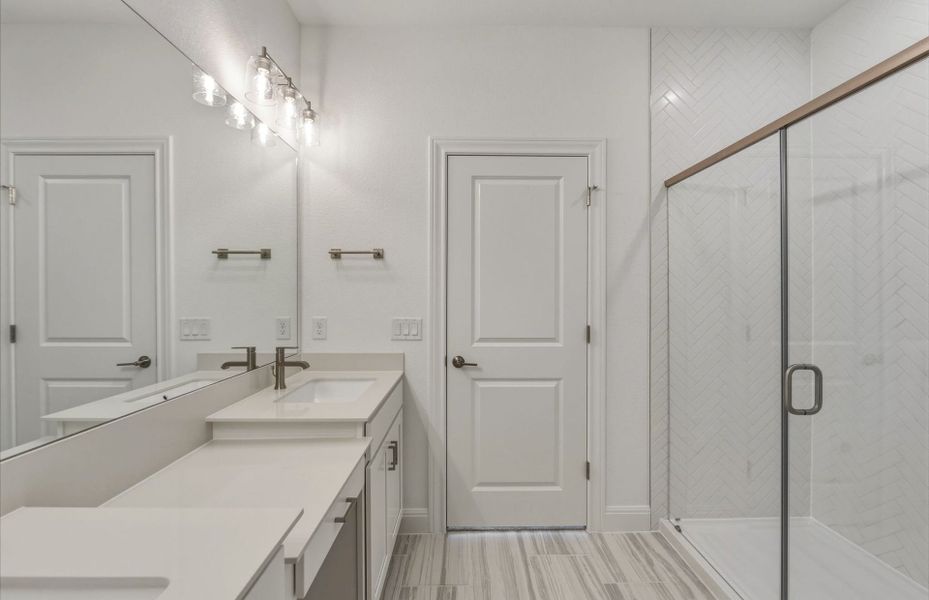 Furnished interior view inside a new home in Saddleback at Santa Rita Ranch, Liberty Hill (Image 12).