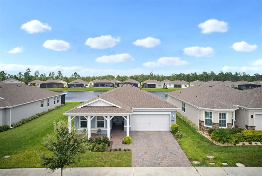 Front exterior of a new home in , St. Cloud, FL, highlighting curb appeal (Image 30).
