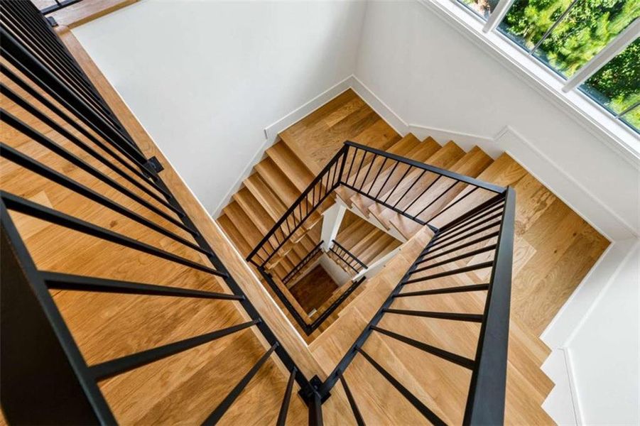 Furnished interior view inside a new home in , Roswell (Image 32).