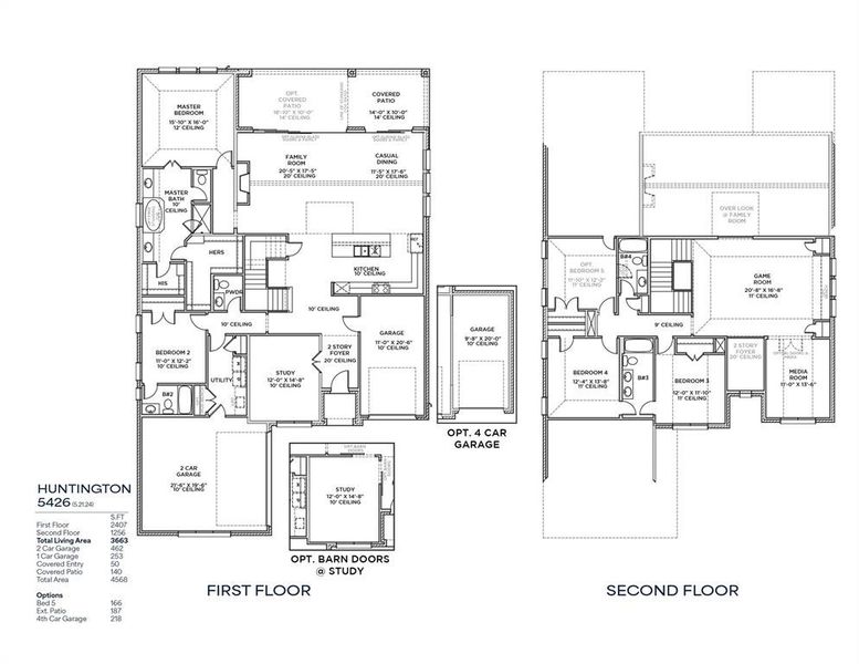 2D floor plan layout of this home in Estates at Rockhill, Frisco, TX (Image 2). 2D floor plan layout of this home in Estates at Rockhill, Frisco, TX (Image 2).