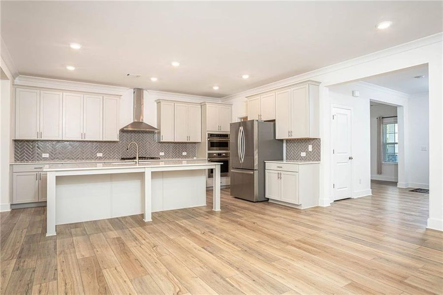 Furnished interior view inside a new home in , Canton (Image 12).