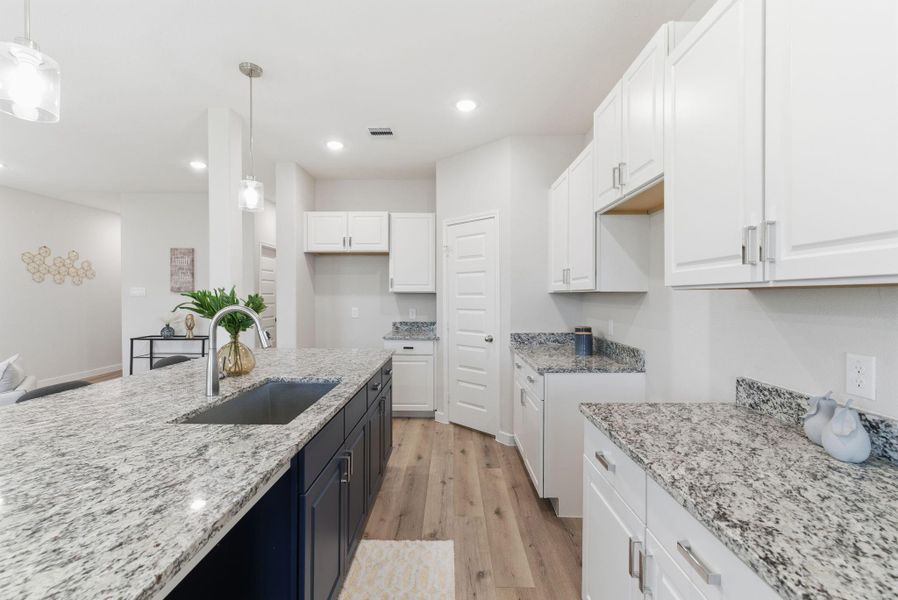 Furnished interior view inside a new home in , Houston (Image 16). Furnished interior view inside a new home in , Houston (Image 16).