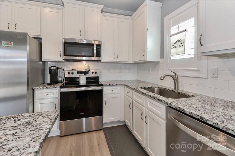 Furnished interior view inside a new home in Colonial Crossing, Troutman (Image 7). Furnished interior view inside a new home in Colonial Crossing, Troutman (Image 7).