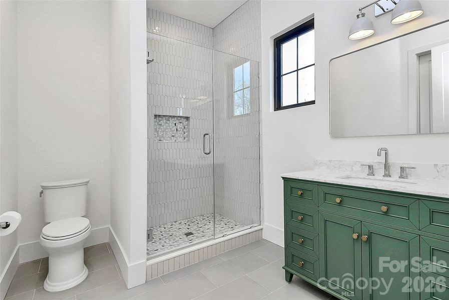 Furnished interior view inside a new home in , Charlotte (Image 44).