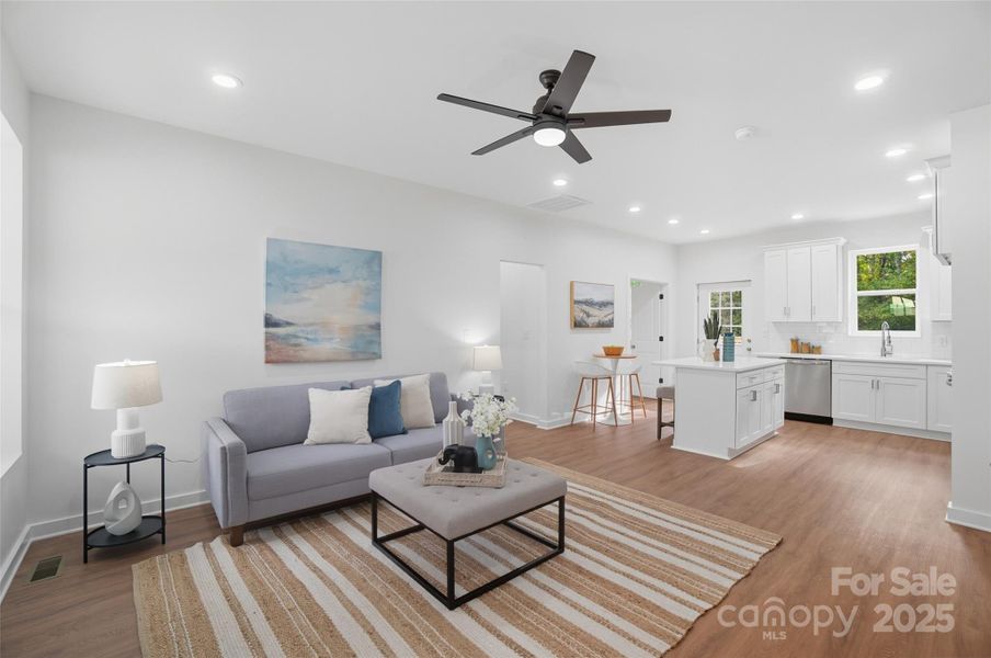 Flooded with Natural Light