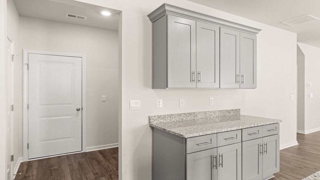 Furnished interior view inside a new home in Southwind Village, Evans (Image 7).