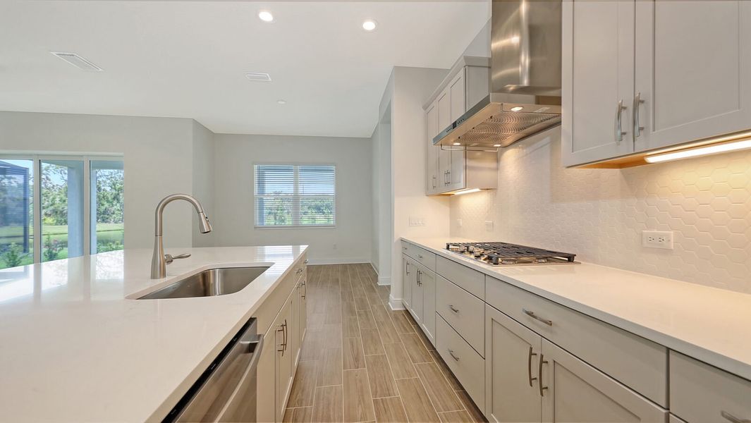 Furnished interior view inside a new home in Wildleaf at North River Ranch, Parrish (Image 8).