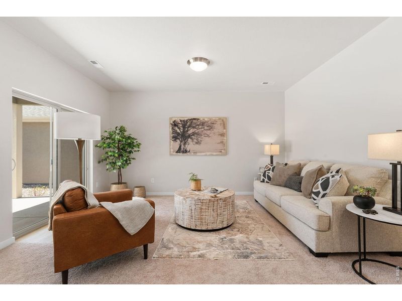 Furnished interior view inside a new home in , Fort Lupton (Image 13).