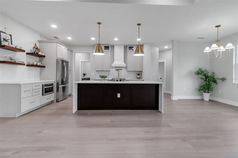 Furnished interior view inside a new home in , Venice (Image 49).