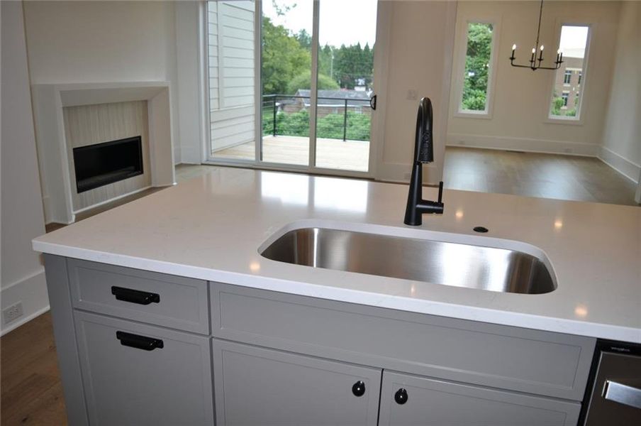 Close-up of interior finishes inside a home in , Marietta (Image 18).
