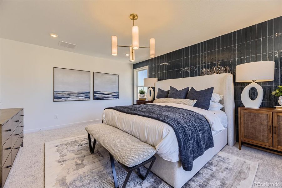 Furnished interior view inside a new home in , Watkins (Image 5).