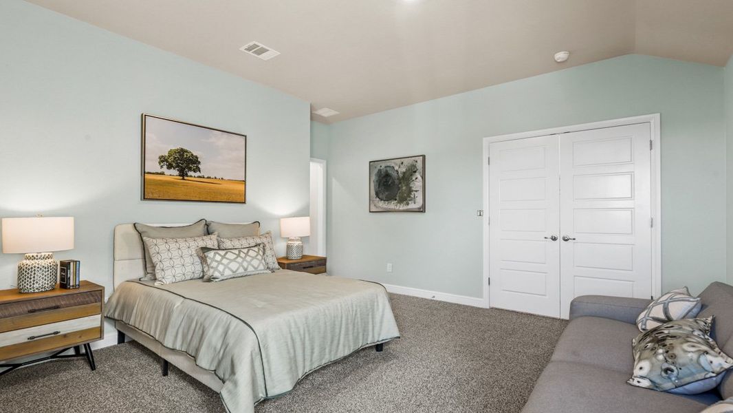 Furnished interior view inside a new home in Treeline, Justin (Image 41).