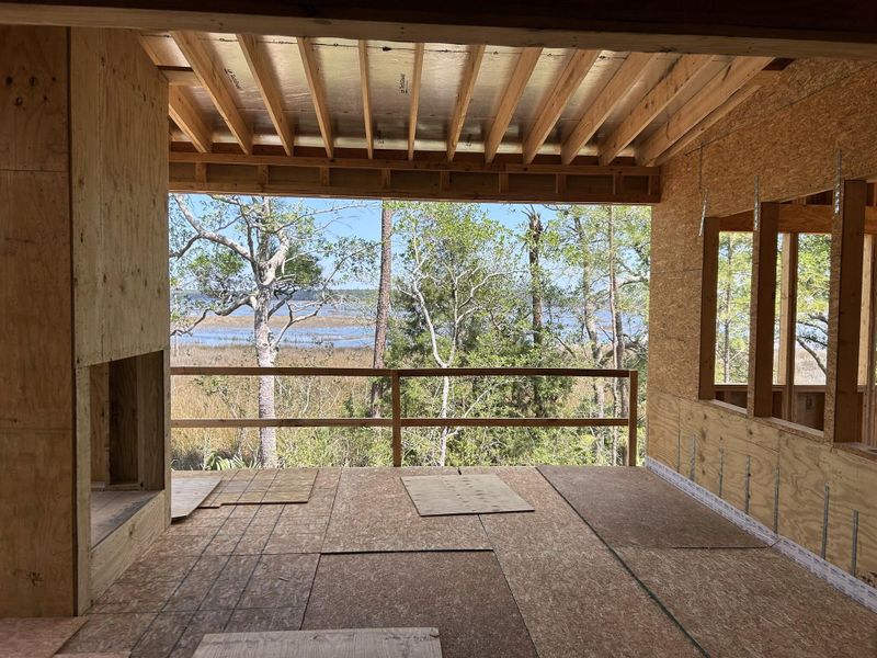 In-progress construction of a new home in , Mount Pleasant, SC (Image 5).