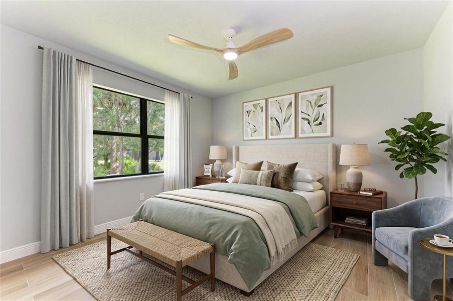 Furnished interior view inside a new home in , North Port (Image 12).
