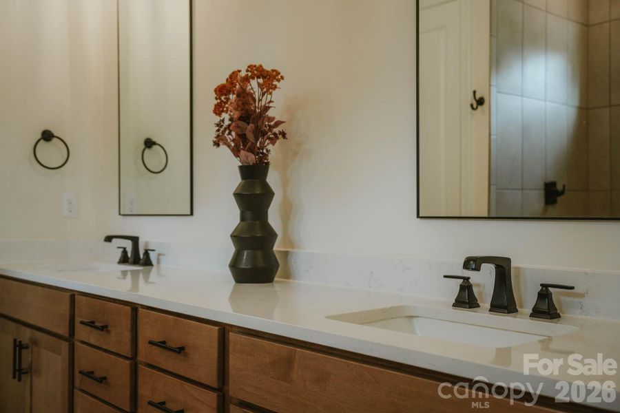 Close-up of interior finishes inside a home in , Mooresville (Image 22).