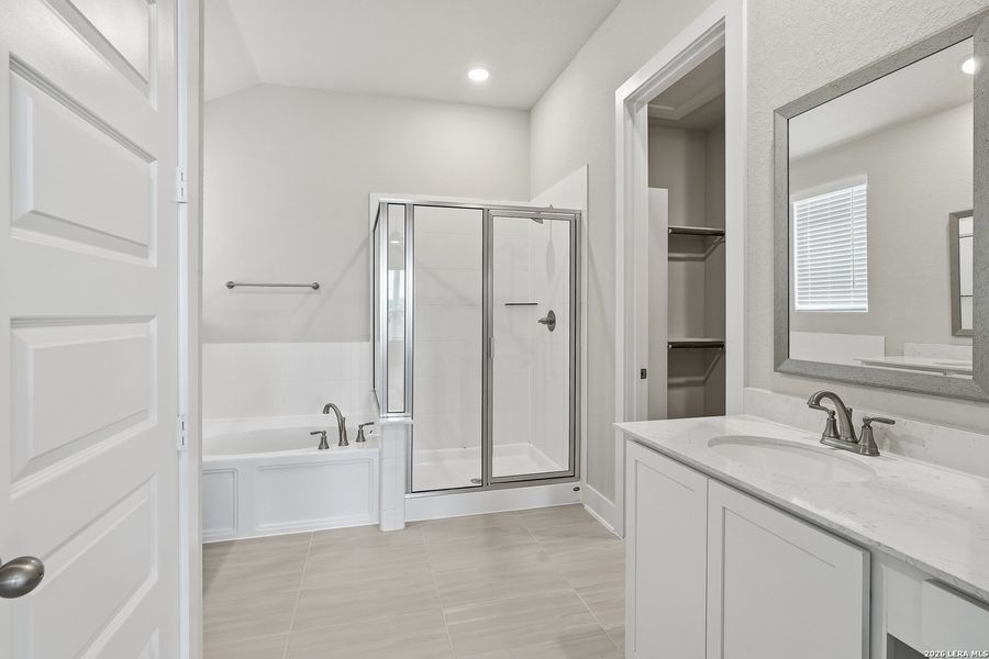 Furnished interior view inside a new home in Stillwater Ranch, San Antonio (Image 7).