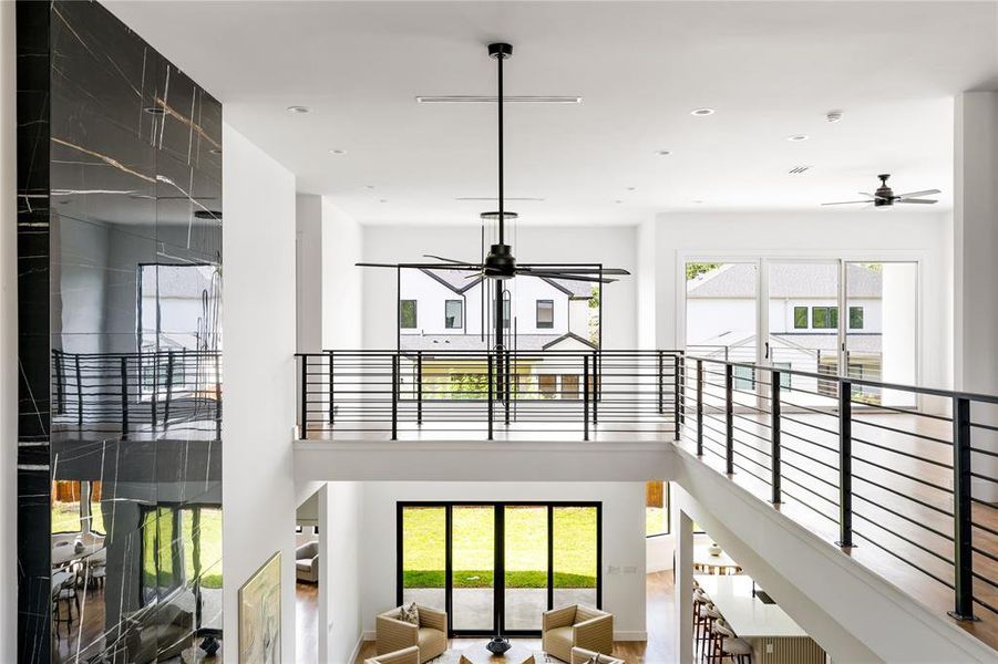 Furnished interior view inside a new home in , Dallas (Image 27).