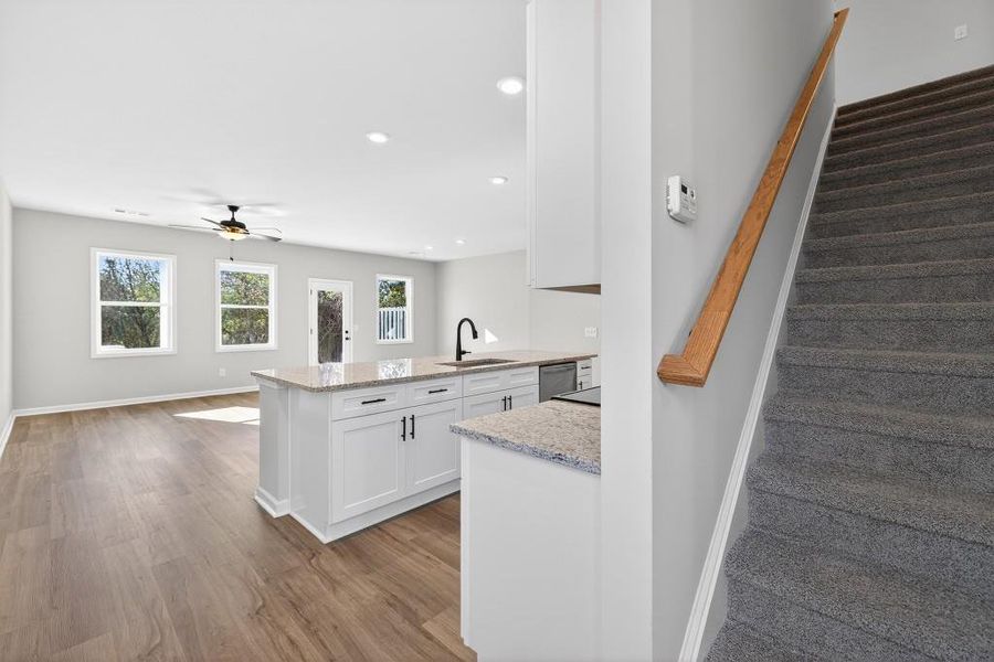 Furnished interior view inside a new home in , Commerce (Image 9).