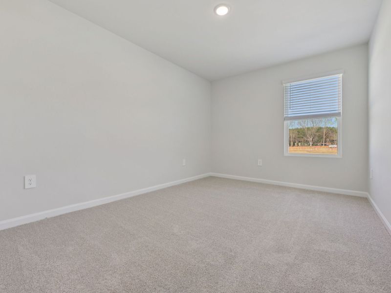 Spacious, unfurnished interior of a new home in The Rows at Buffaloe Reserve, Raleigh (Image 13). Spacious, unfurnished interior of a new home in The Rows at Buffaloe Reserve, Raleigh (Image 13).
