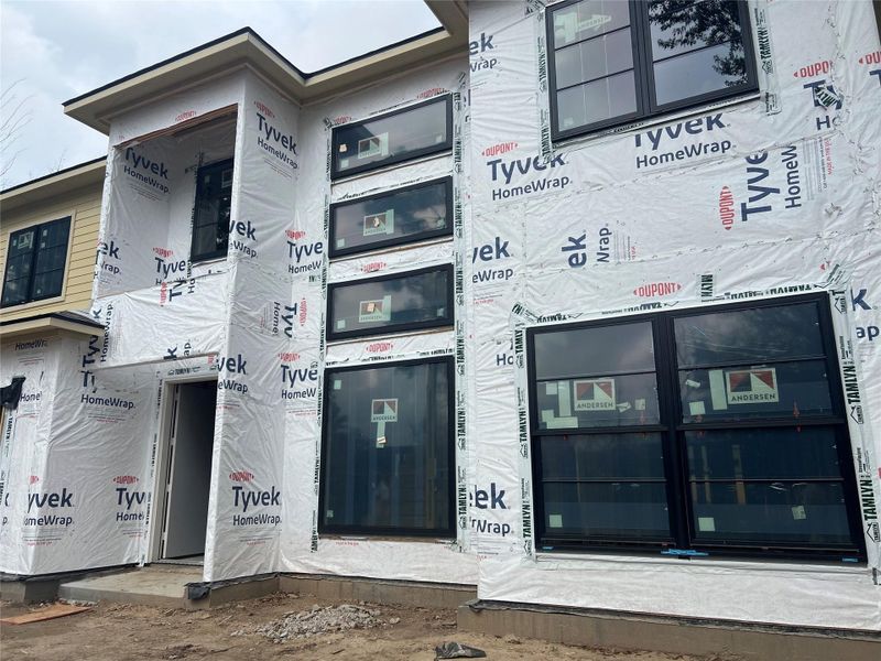 In-progress construction of a new home in , Houston, TX (Image 5).