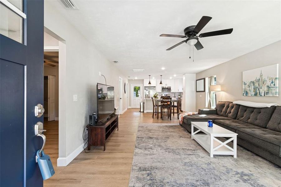 Furnished interior view inside a new home in , Alachua (Image 11). Furnished interior view inside a new home in , Alachua (Image 11).