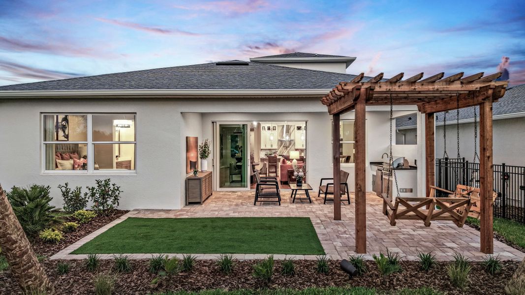 Lanai and Backyard Lanai and Backyard