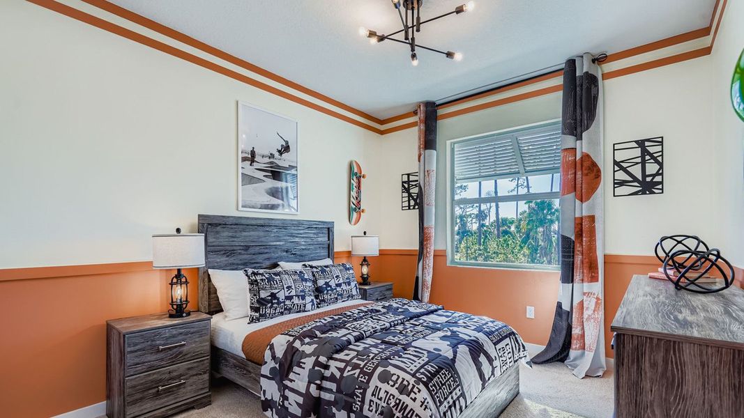 Representative furnished interior of a home built from the Waverly by D.R. Horton in Lakeside Landing, Royal Palm Beach (Image 25).