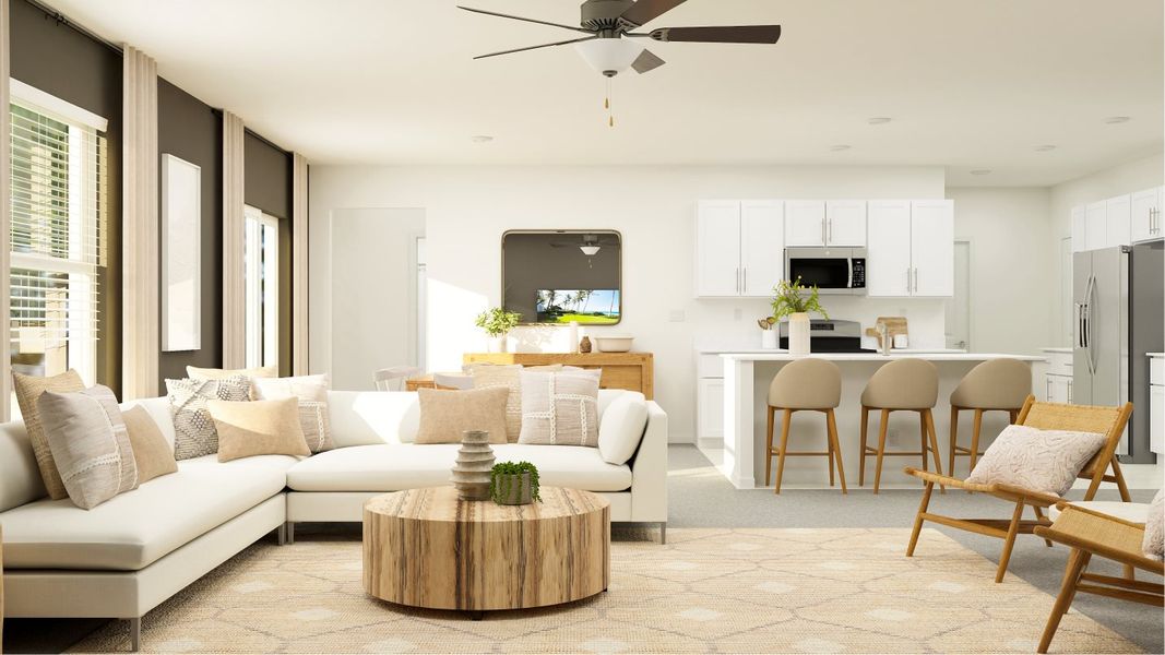 Richmond family room