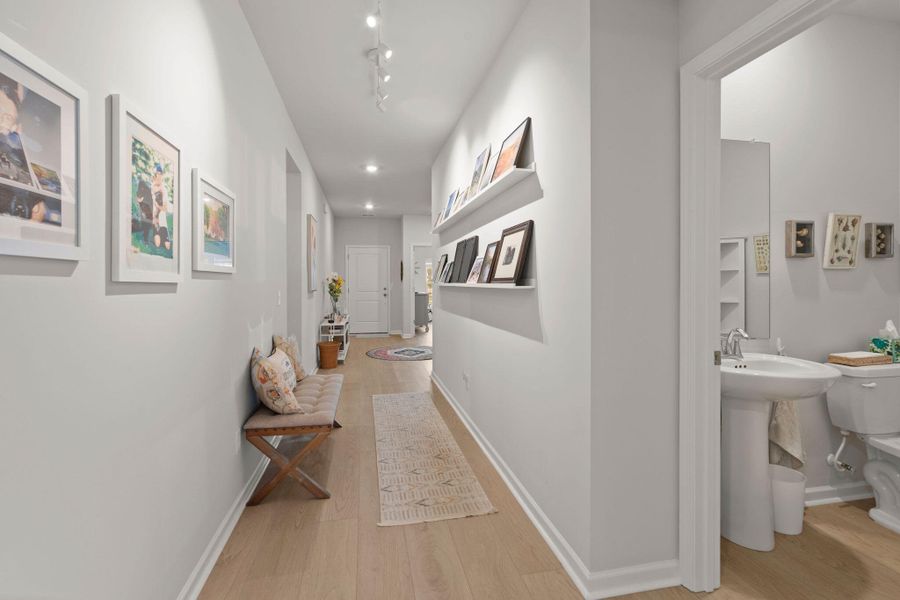 Furnished interior view inside a new home in Horizons at Summers Corner | 55+: The Legends, Summerville (Image 14).