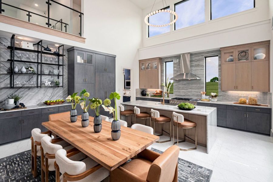 Representative furnished interior of a home built from the Brookside by Landon Homes in Fields - Brookside North, Frisco (Image 16).