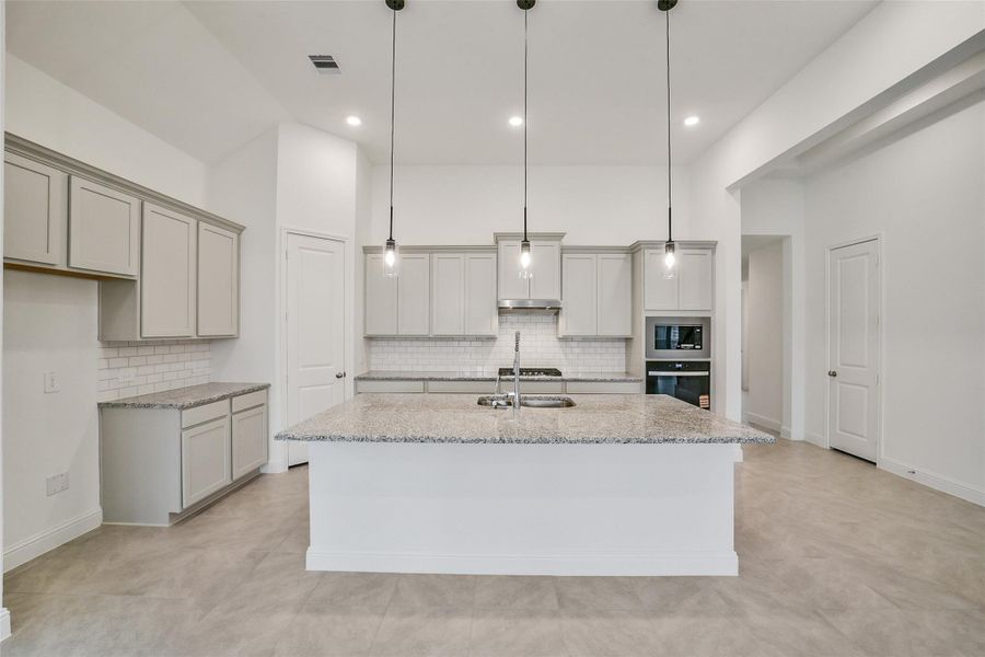 Furnished interior view inside a new home in Mavera, Conroe (Image 6).
