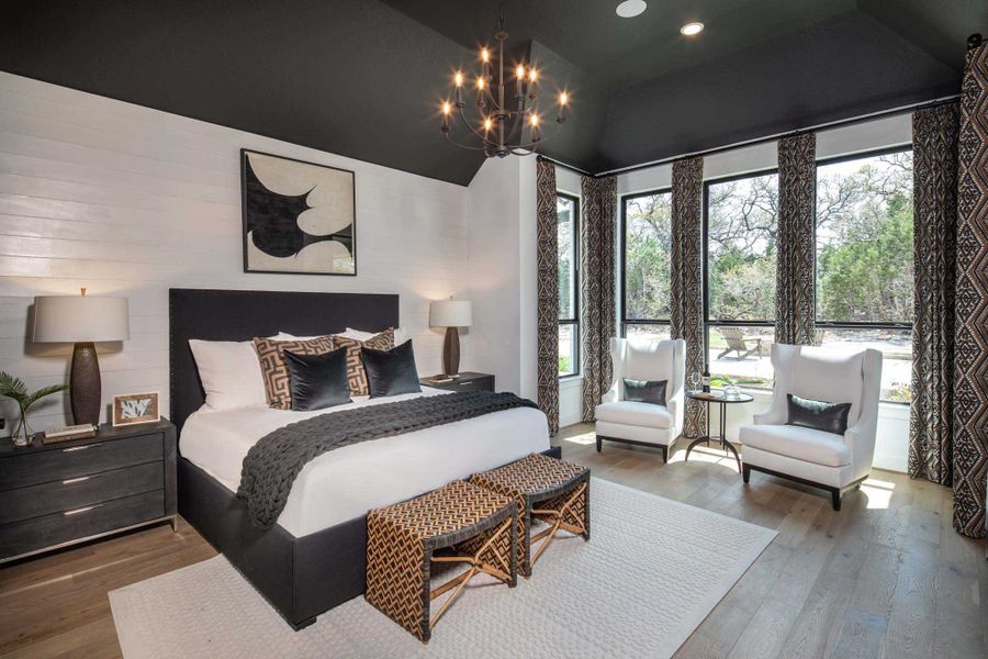 Representative furnished interior of a home built from the 216G by Highland Homes in Quail Hollow, Rockwall (Image 18).