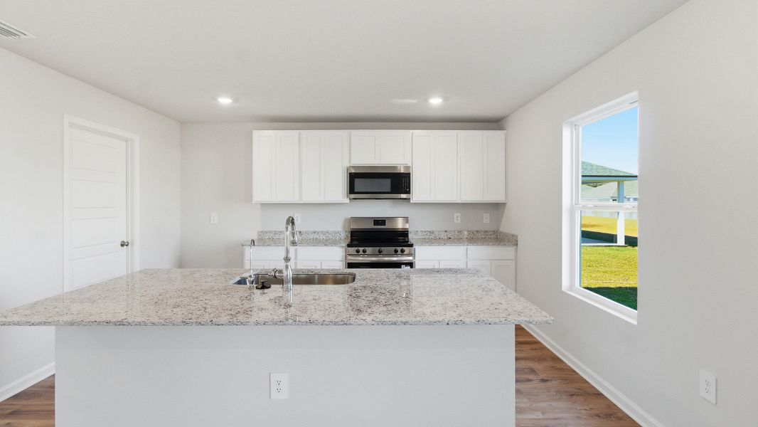 Furnished interior view inside a new home in Wesley Park, Crawfordville (Image 7).