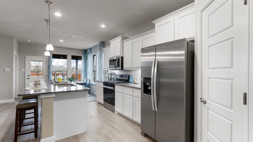 Furnished interior view inside a new home in Legado, Cleburne (Image 7).