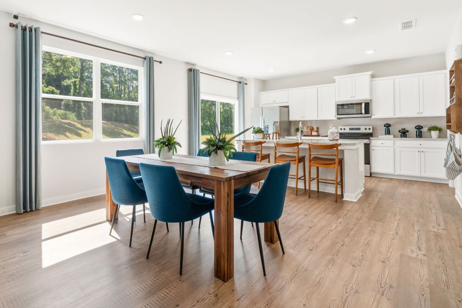 Representative furnished interior of a home built from the Harding by Century Communities in Hawthorne Reserve, Dallas (Image 5).
