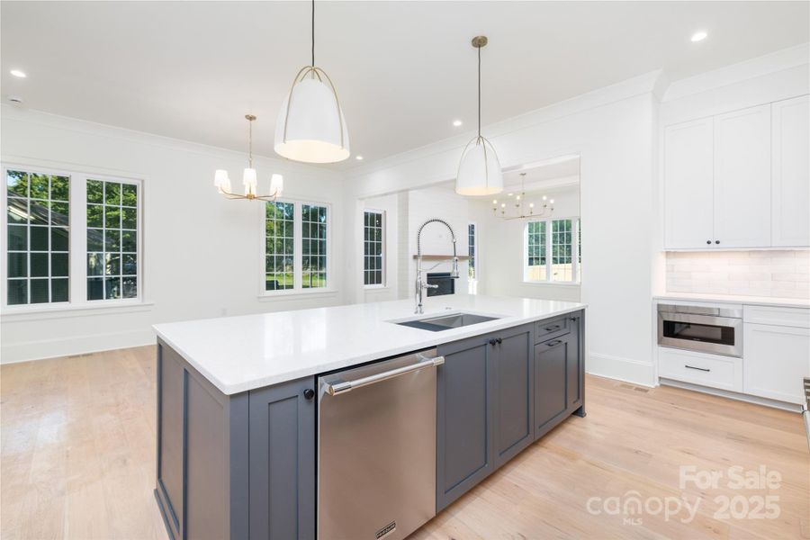 Furnished interior view inside a new home in , Charlotte (Image 6).