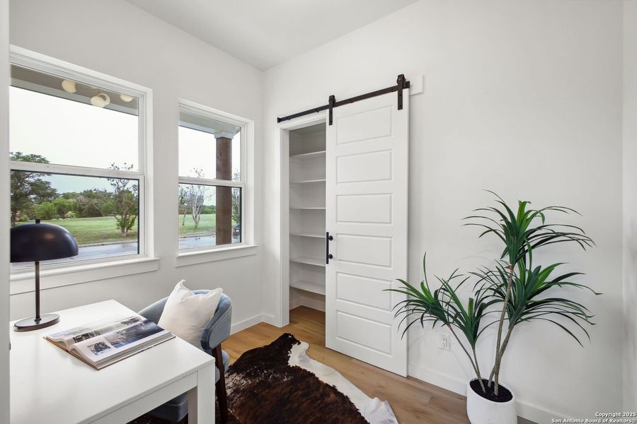 Furnished interior view inside a new home in , San Antonio (Image 8).
