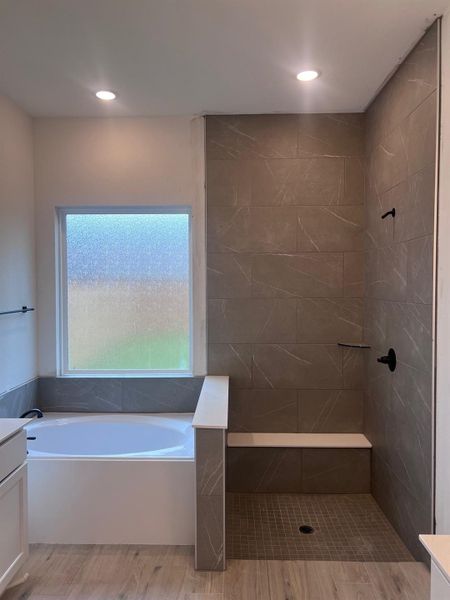 Furnished interior view inside a new home in Wood Leaf Reserve, Tomball (Image 8).
